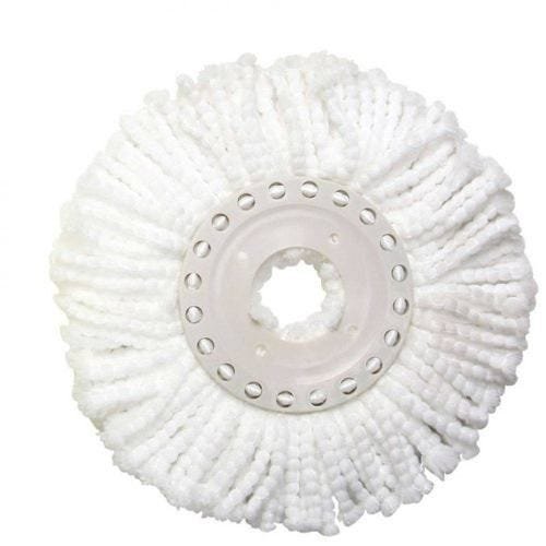 Kit 6 Un. Refil Avulso Para Esfregão Mop Limpeza Pratica Mor - Branco - 1
