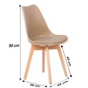 Ver imagem 2 de Cadeira Leda - Nude