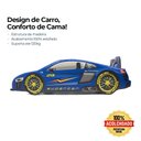 Ver imagem 5 de Cama Carro Audi Z7 Estofada com Cabeceira de Banco:azul
