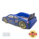 Ver mais imagens de Cama Carro Audi Z7 Estofada com Cabeceira de Banco:azul