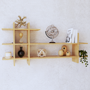 Ver imagem 1 de Prateleira Suspensa Minimalista Freijó