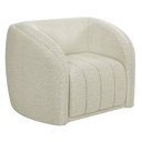 Ver imagem 5 de Kit Sofá 3 Lugares Sala Estar 252 com Poltrona Lazio Pés Madeira M03 Bouclê Bege Claro - Lyam Decor