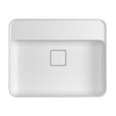 Ver imagem 3 de Cuba Retangular de Semiencaixe 50cm com Deck Branco Cod: L.63050.m.17