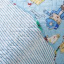 Ver imagem 4 de Kit Cobre Leito Rolinho Solteiro + Porta Travesseiro Toque Macio Treasure