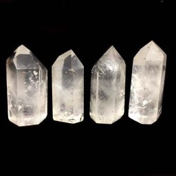 Cristal Gerador Ponta De Quartzo Transparente Branco M - 5