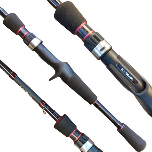 Vara Laguna Daiwa 5' 6' Carbono para Carretilha8-16lb - 1