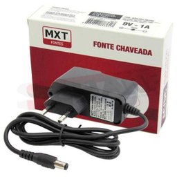 Fonte Mxt Chaveada Pedal/Teclado 9 Vdc 1A Centro Negativo P4 - 1