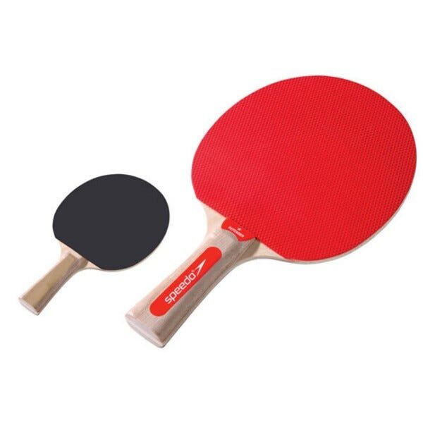 Par de Raquetes Para Ping Pong Tênis De Mesa Star Speedo - Vermelho - Único - 2