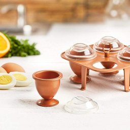 Forma de Ovos Copper Eggs Xl 4 Copos Metal Make Cozinha - 5