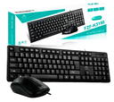 Ver imagem 2 de Kit Teclado e Mouse com Fio Usb Ansi Ebai - Fzf-k3190