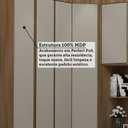 Ver imagem 6 de Guarda Roupa Casal Modulado de Canto 8 Portas e 4 Gavetas Veneza Luciane Móveis