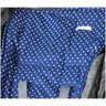 Capa De Carrinho Em Tecido De Estrelinha Marinho - 2