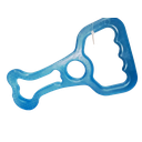 Ver imagem 1 de Brinquedo para cães Puxador Cristal Azul