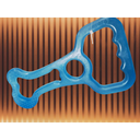 Ver imagem 3 de Brinquedo para cães Puxador Cristal Azul