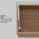 Ver imagem 6 de Armario Aereo 1 Porta Basculante 70cm 94101 Amendola Nude Prime Tx Demobile