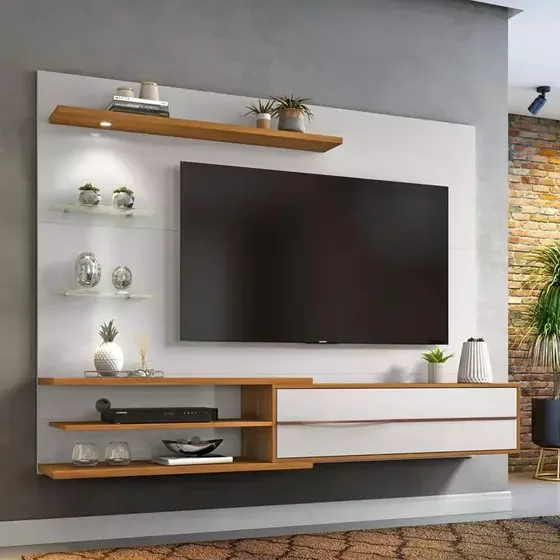 Painel Nt1115 Off/white/freijo Trend Off White Freijo Tr - 2