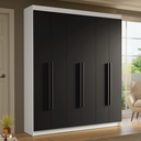 Ver imagem 1 de Guarda-Roupa Casal 6 Portas Batentes Saturno Madesa