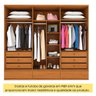 Guarda Roupa Casal 6 Portas 9 Gavetas Esparta Tcil Móveis - 9
