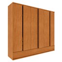 Ver imagem 6 de Guarda Roupa Casal 6 Portas 9 Gavetas Esparta Tcil Móveis