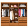 Guarda Roupa Casal 6 Portas 9 Gavetas Esparta Tcil Móveis - 3
