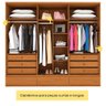 Guarda Roupa Casal 6 Portas 9 Gavetas Esparta Tcil Móveis - 12