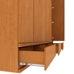 Guarda Roupa Casal 6 Portas 9 Gavetas Esparta Tcil Móveis - 19