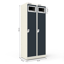 Ver imagem 4 de Armário de Aço Coletor Duplo - Nk 2401