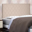 Ver imagem 2 de Cabeceira Painel Solteiro 0,90m Esmeralda Suede - Pallazio - Caramelo