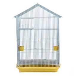 Gaiola Periquito Contrera Imperial com Bandeja Amarela - 1