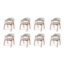Ver imagem 2 de Kit 8 Cadeiras para Mesa de Jantar Gaia