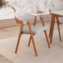 Ver imagem 3 de Kit 8 Cadeiras para Mesa de Jantar Gaia