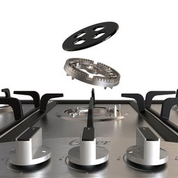 Cooktop a Gás Inox 5 Bocas Oster Semiprofissional - Bivolt - 8 Cooktop a Gás Inox 5 Bocas Oster Semiprofissional - Bivolt - 8