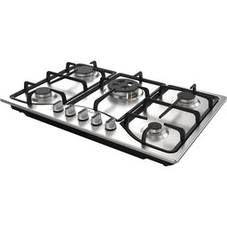 Cooktop a Gás Inox 5 Bocas Oster Semiprofissional - Bivolt - 5 Cooktop a Gás Inox 5 Bocas Oster Semiprofissional - Bivolt - 5