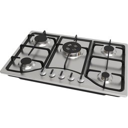 Cooktop a Gás Inox 5 Bocas Oster Semiprofissional - Bivolt - 4 Cooktop a Gás Inox 5 Bocas Oster Semiprofissional - Bivolt - 4