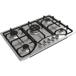 Cooktop a Gás Inox 5 Bocas Oster Semiprofissional - Bivolt - 2 Cooktop a Gás Inox 5 Bocas Oster Semiprofissional - Bivolt - 2