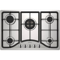 Cooktop a Gás Inox 5 Bocas Oster Semiprofissional - Bivolt - 1 Cooktop a Gás Inox 5 Bocas Oster Semiprofissional - Bivolt - 1