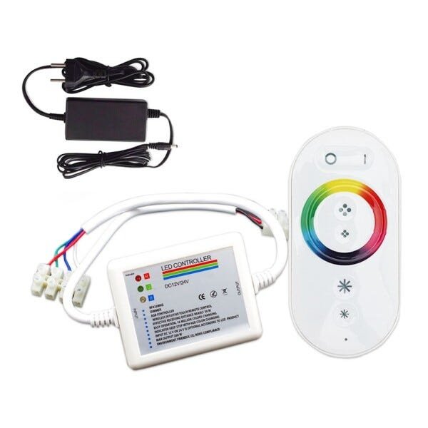 Kit Iluminação Para Piscina 1 Led 4,5w Colorido Rgb + Comando Controlador - 3