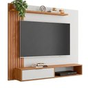 Ver imagem 1 de Painel para TV Emma 65" 160cm MDF-MDP Off White Peternella Móveis