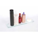 Ver imagem 1 de Porta Shampoo Reto com Rebaixo Saboneteira Vidro Incolor Lapidado - Aquabox - 40cmx9cmx8mm