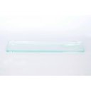 Ver imagem 4 de Porta Shampoo Reto com Rebaixo Saboneteira Vidro Incolor Lapidado - Aquabox - 40cmx9cmx8mm