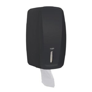 Dispenser Porta Papel Higiênico Cai Cai Preto Invoq Premisse