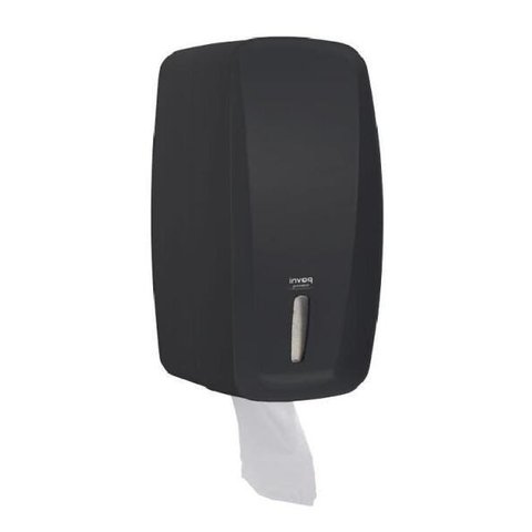 Dispenser Porta Papel Higiênico Cai Cai Preto Invoq Premisse