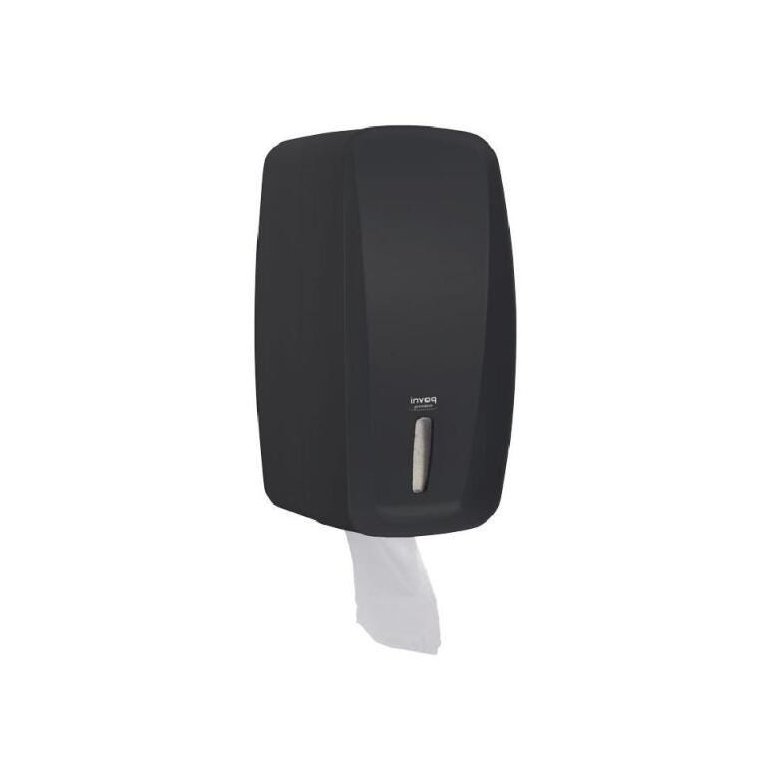 Dispenser Porta Papel Higiênico Cai Cai Preto Invoq Premisse
