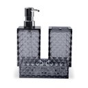 Ver imagem 1 de Conjunto Para Banheiro Haus Concept 3 Peças Fumê Brinox