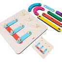 Ver imagem 2 de Brinquedo Educativo de Madeira 3 Anos Formas Mágicas Babebi