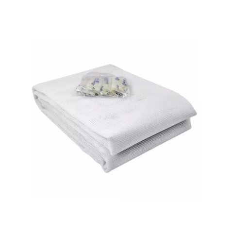 Tela Mosquiteiro Para Portas E Janela 1,25 X 1,25 Resistente