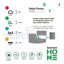Ver imagem 2 de Veda Fresta Portas e Janelas Borracha Vedação Marrom Adesiva Rolo Modelo D Stamaco 6 Metros