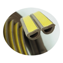 Ver mais imagens de Veda Fresta Portas e Janelas Borracha Vedação Marrom Adesiva Rolo Modelo D Stamaco 6 Metros