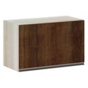 Ver imagem 1 de Armário Basculante 60cm 1 Porta Legno Crema C/Nogueira