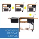 Ver imagem 3 de Churrasqueira Móvel Com Torneira (b-grill Cp 47)